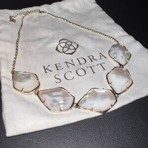 Kendra Scott Connely Ivory Mother of Pearl Necklace